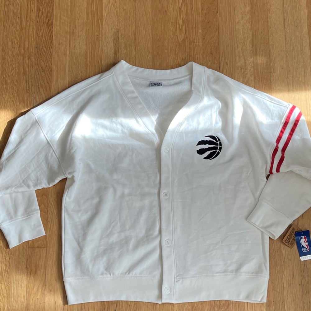 NBA Toronto Raptors Oversized Cardigan - NWT